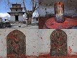404 Muktinath Shiva Parvati Mandir, Shiva Lingam, Krishna, Vishnu